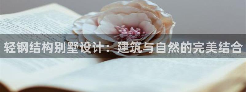 威九国际w98：轻钢结构别墅设计：建筑与自然的完美结合