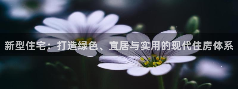 威九国际网站客服电话多少：新型住宅：打造绿色、宜居与实用的现代住房体系