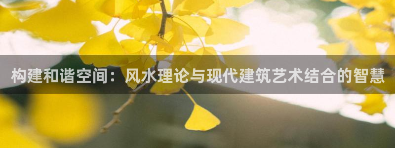 威九国际网站进入客服中心了吗：构建和谐空间：风水理论与现代建筑艺术结合的智慧