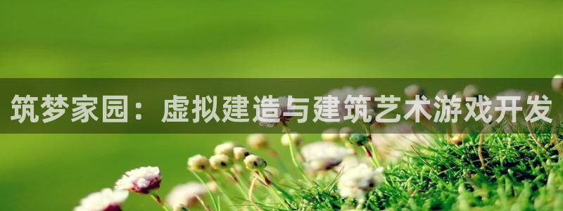 威九国际游戏入口：筑梦家园：虚拟建造与建筑艺术游戏开发