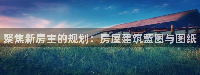 威九国际图片：聚焦新房主的规划：房屋建筑蓝图与图纸